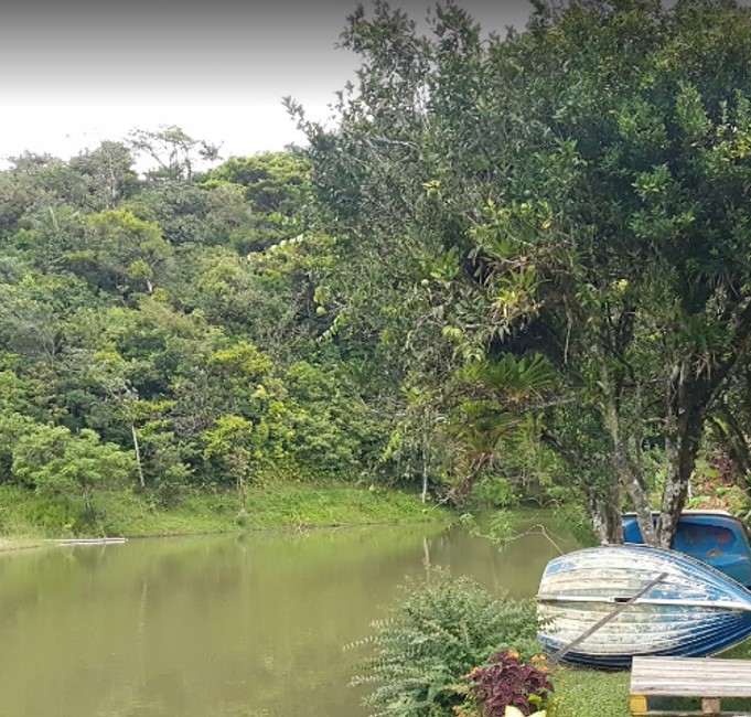 Pond at Cabanas Alto de Piedra, Alto de Piedra, Santa Fe, Veragaus Panama